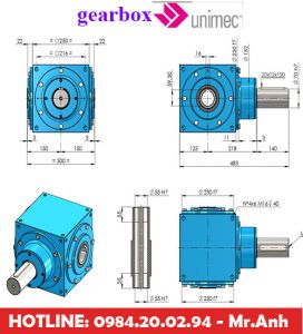 Hộp số truyền động UNIMEC